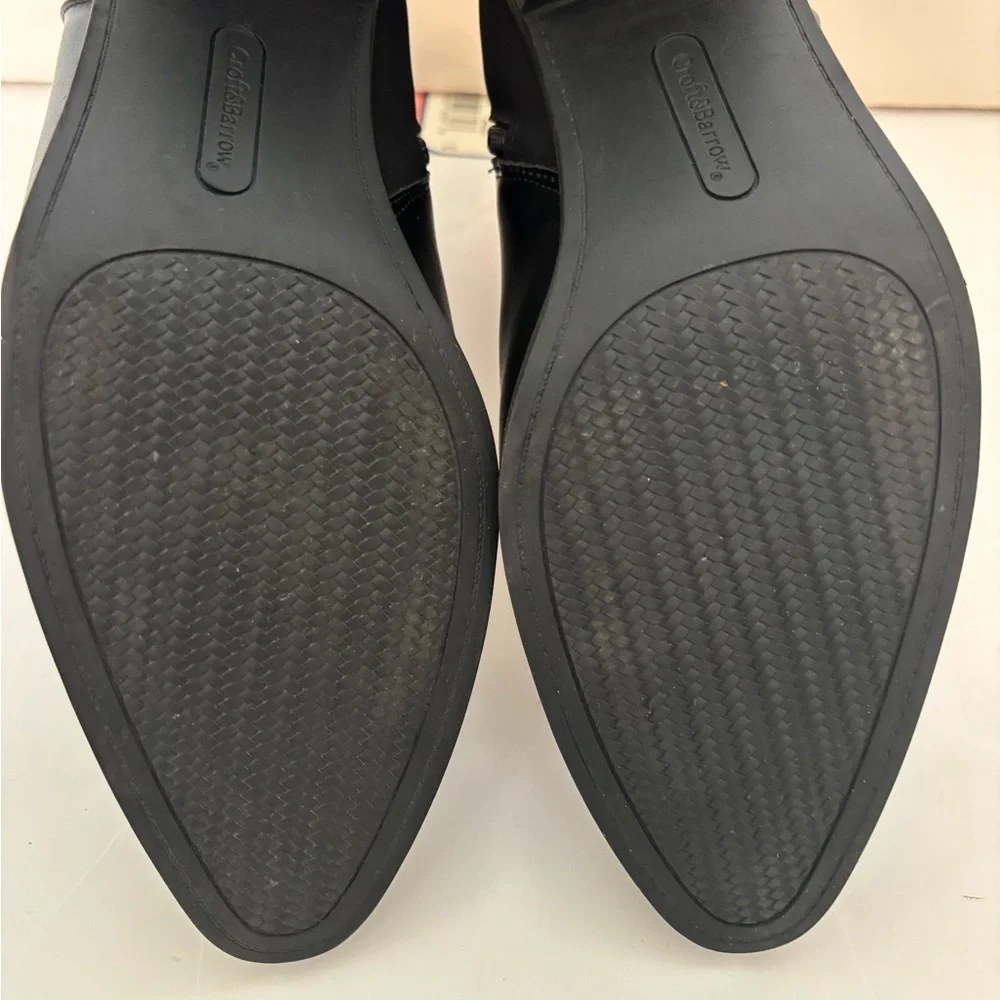 CROFT & BARROW Black Heeled Ankle Boots Size 9.5
